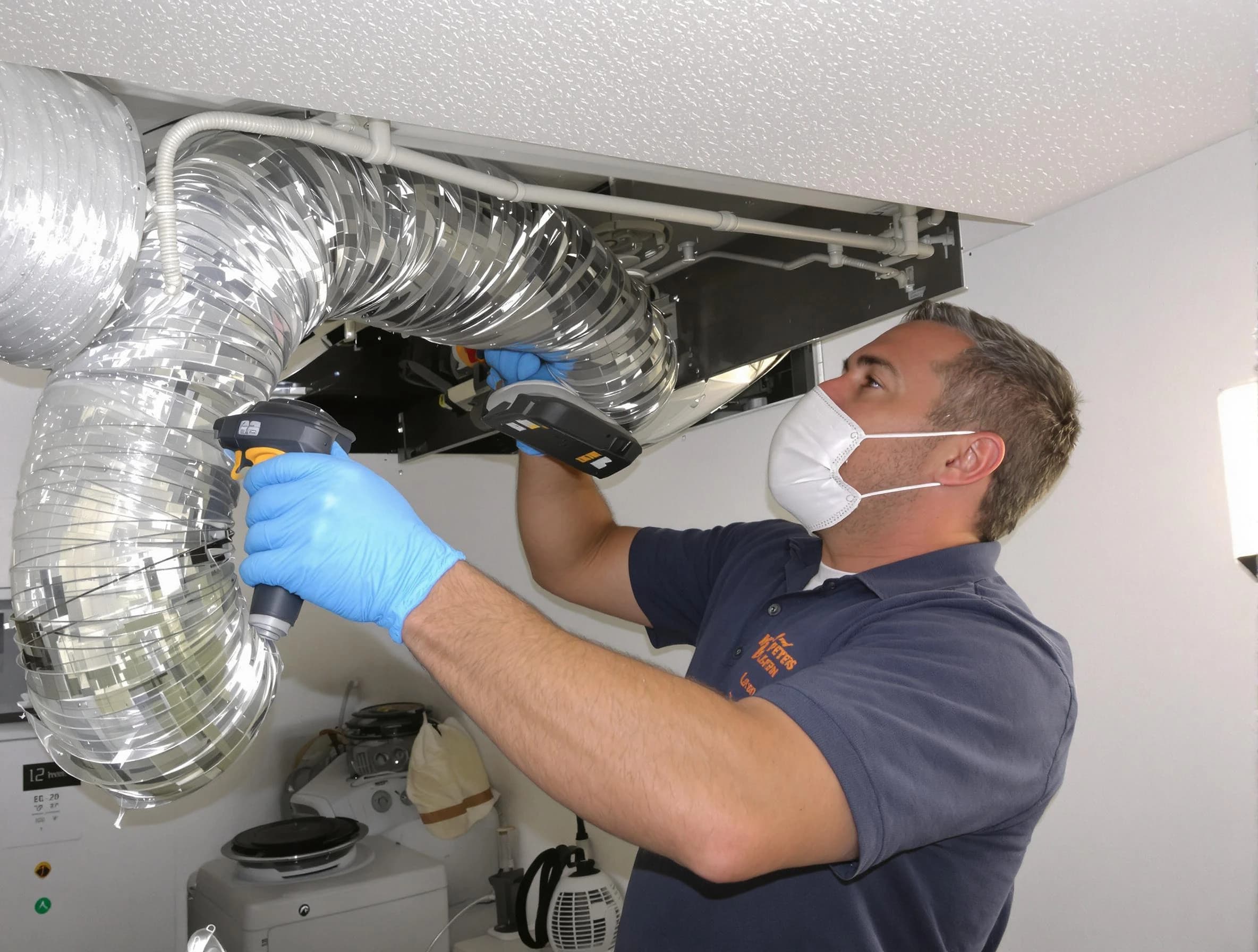 Senoia Dryer Vent Cleaning professional performing thorough residential dryer vent cleaning in Senoia